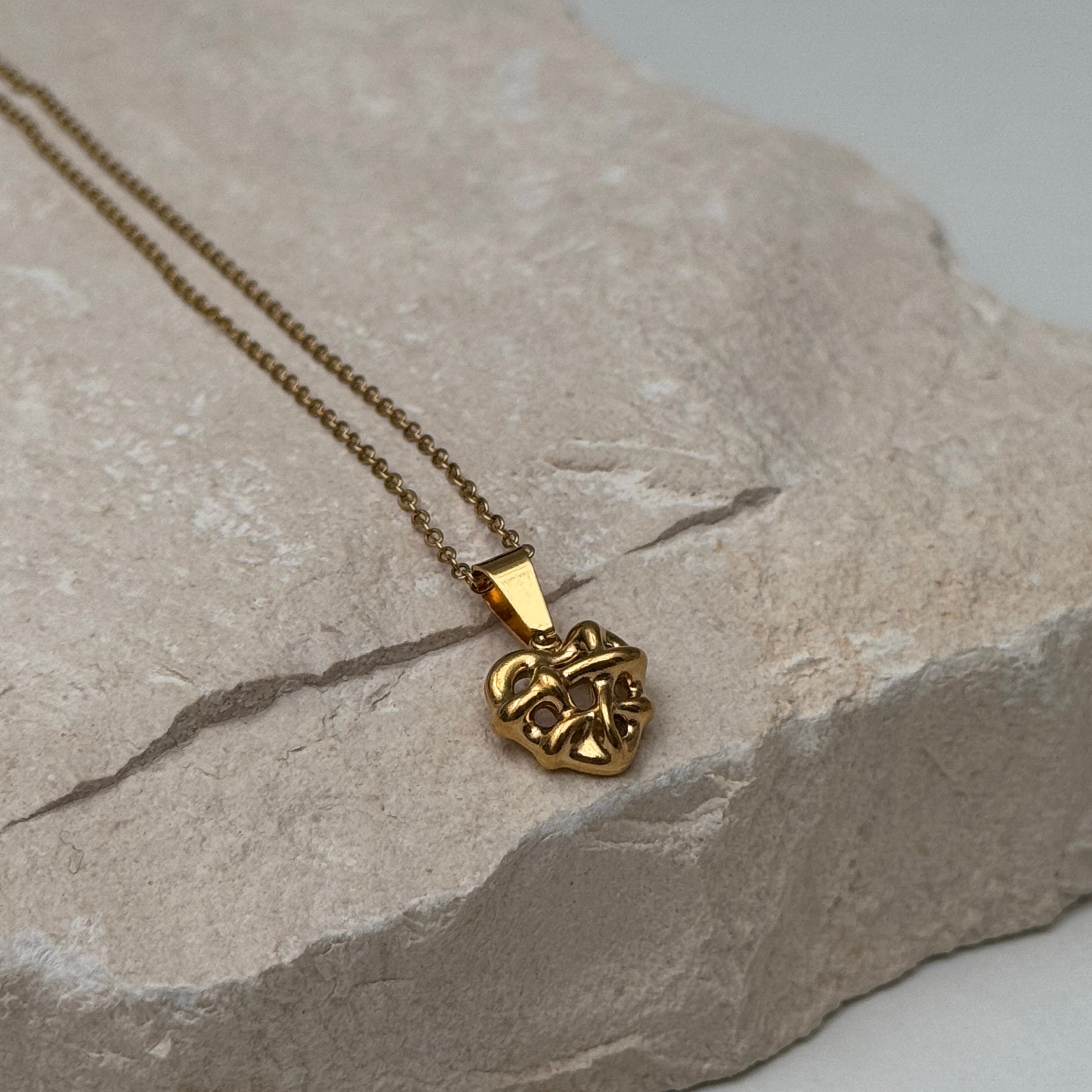 COLLANA CUORE INTRECCIATO