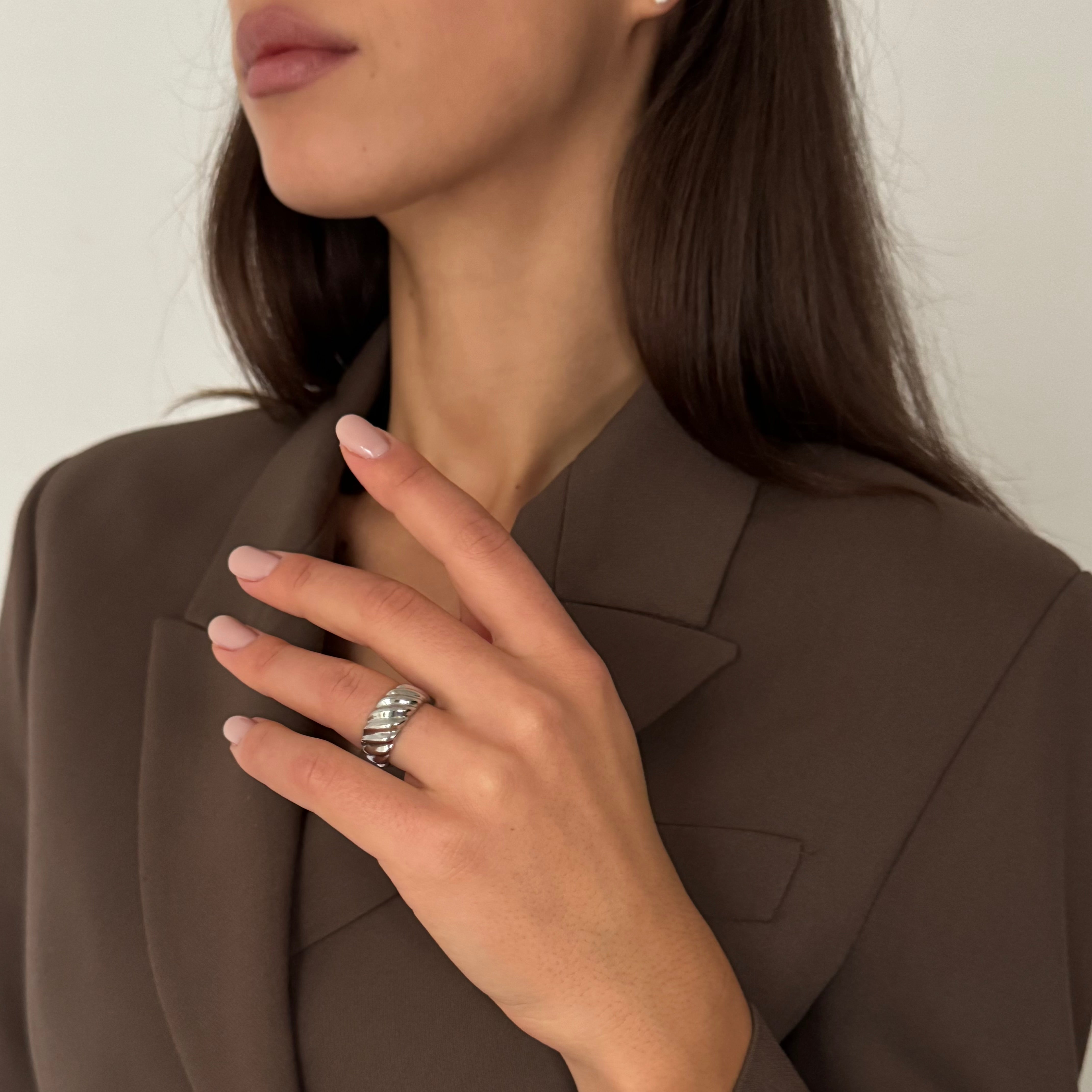 ANELLO STEEL CROISSANT