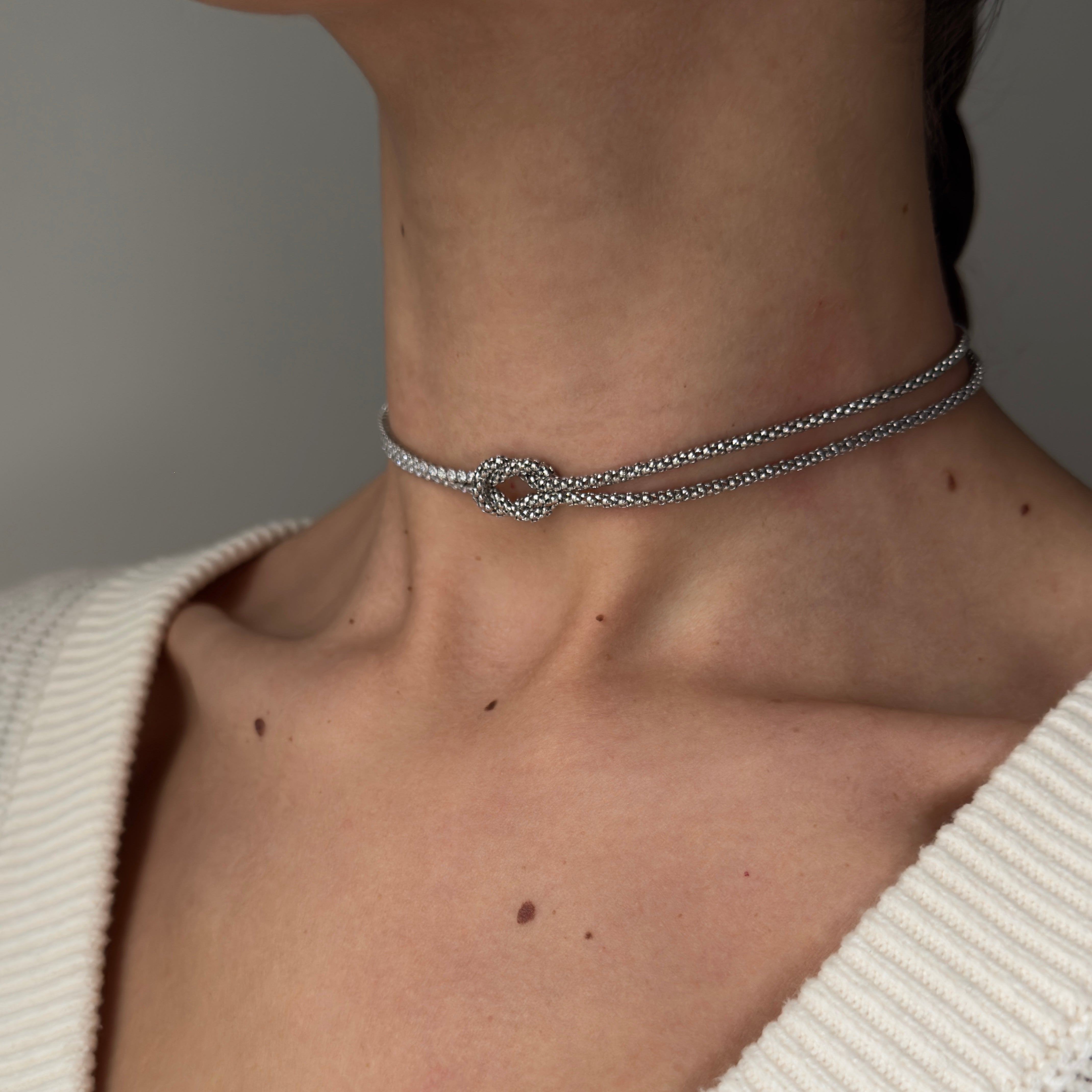 CHOKER LUX NODO