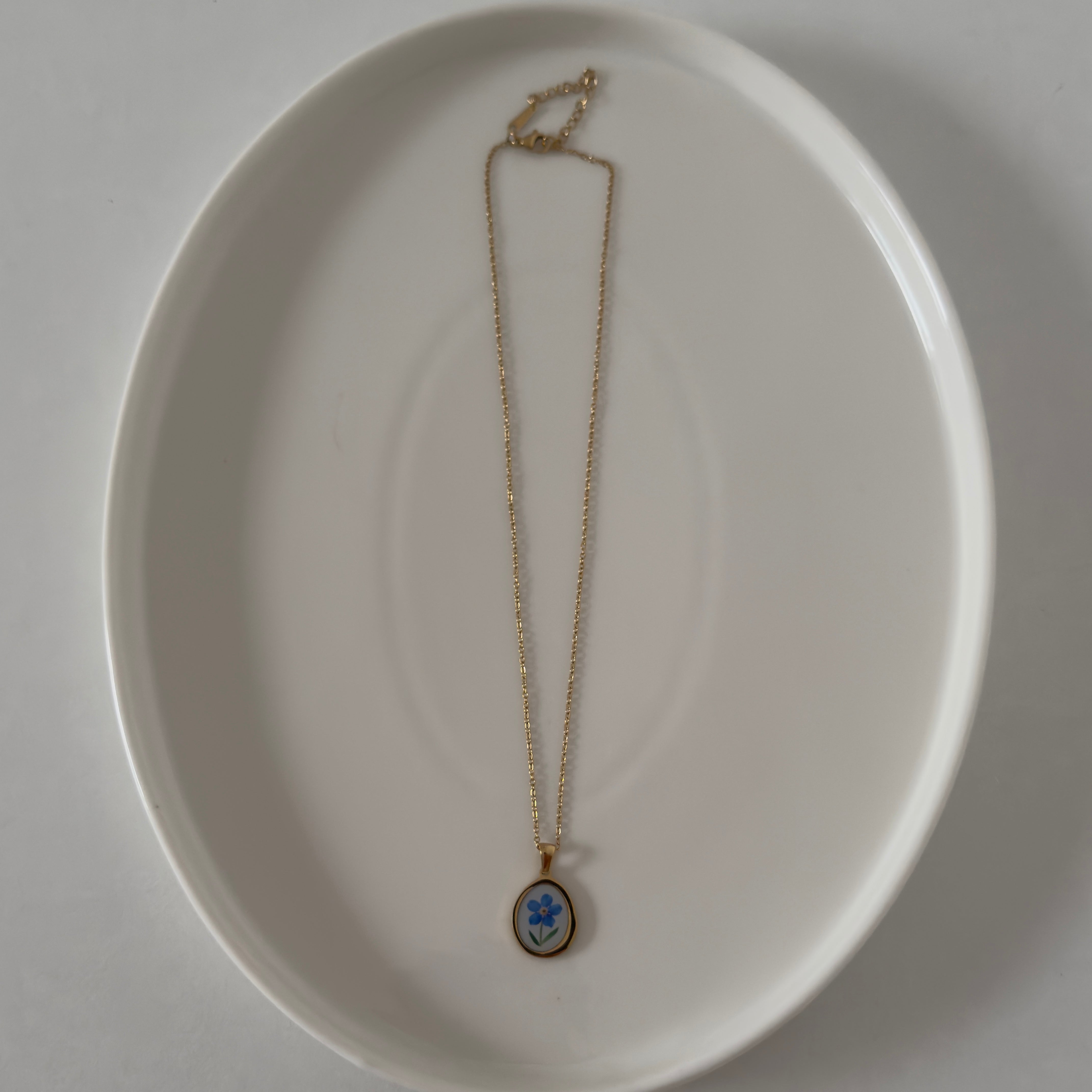 COLLANA BLUE FLOWER
