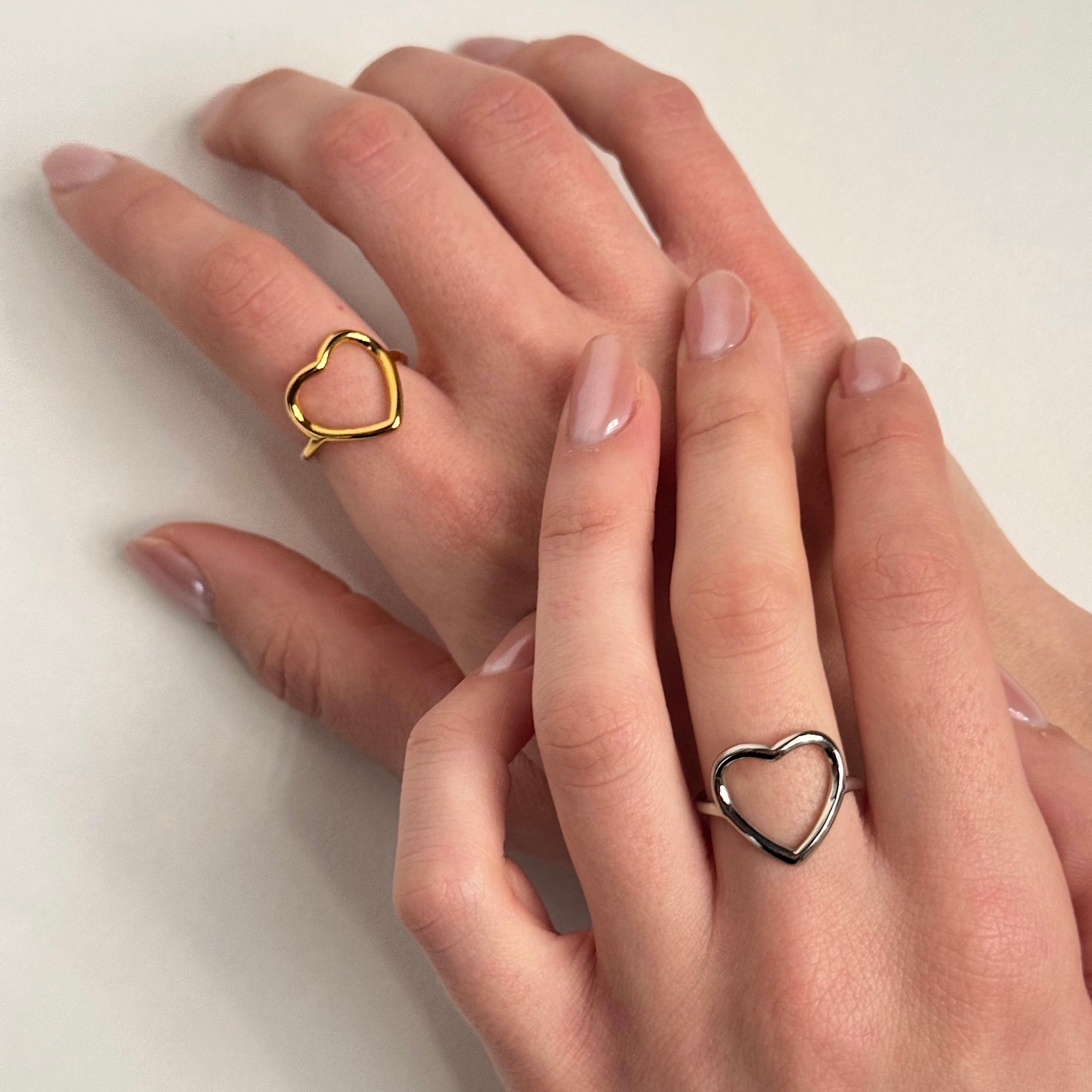 ANELLO SAGOMA CUORE