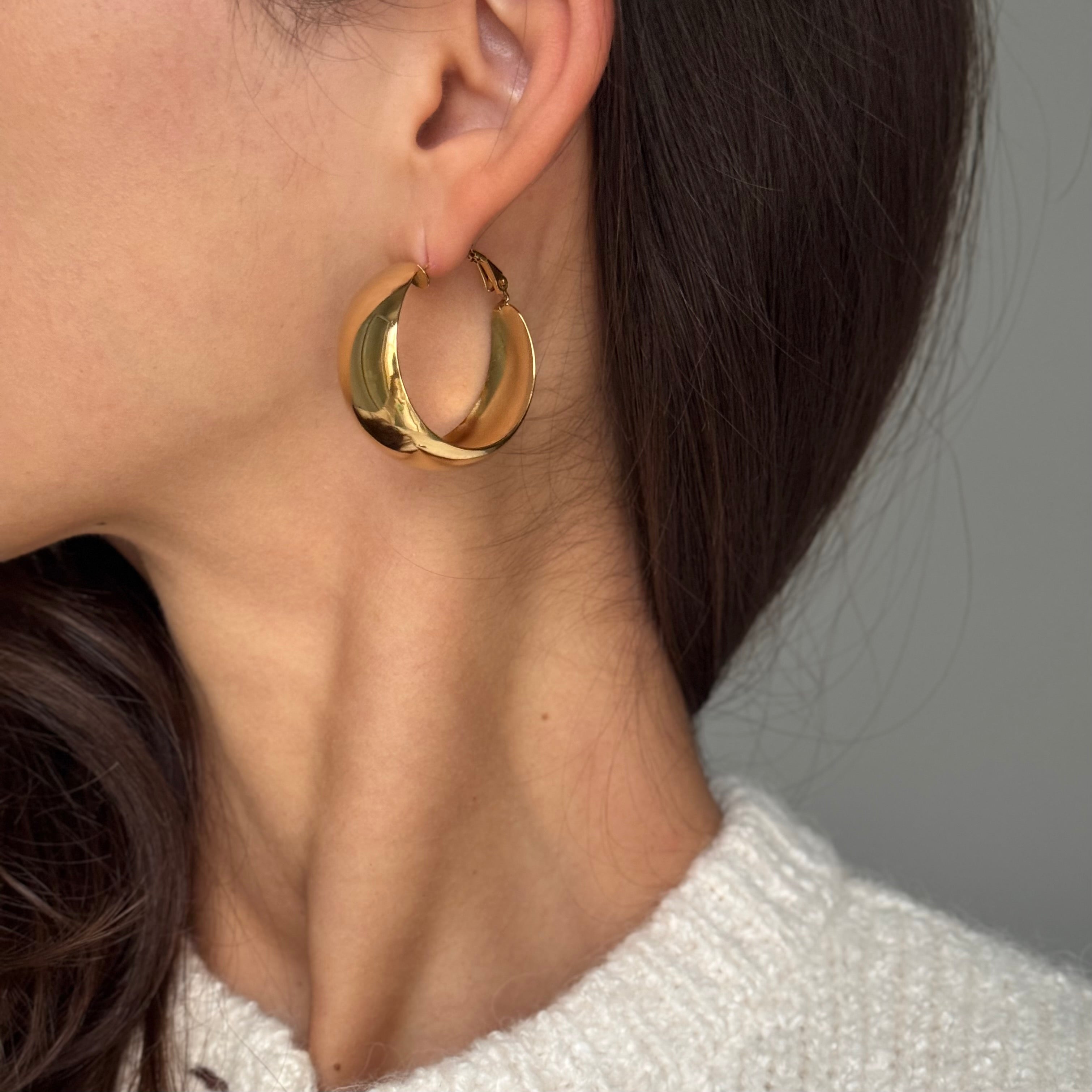 ORECCHINI BIG HOOPS BOMB