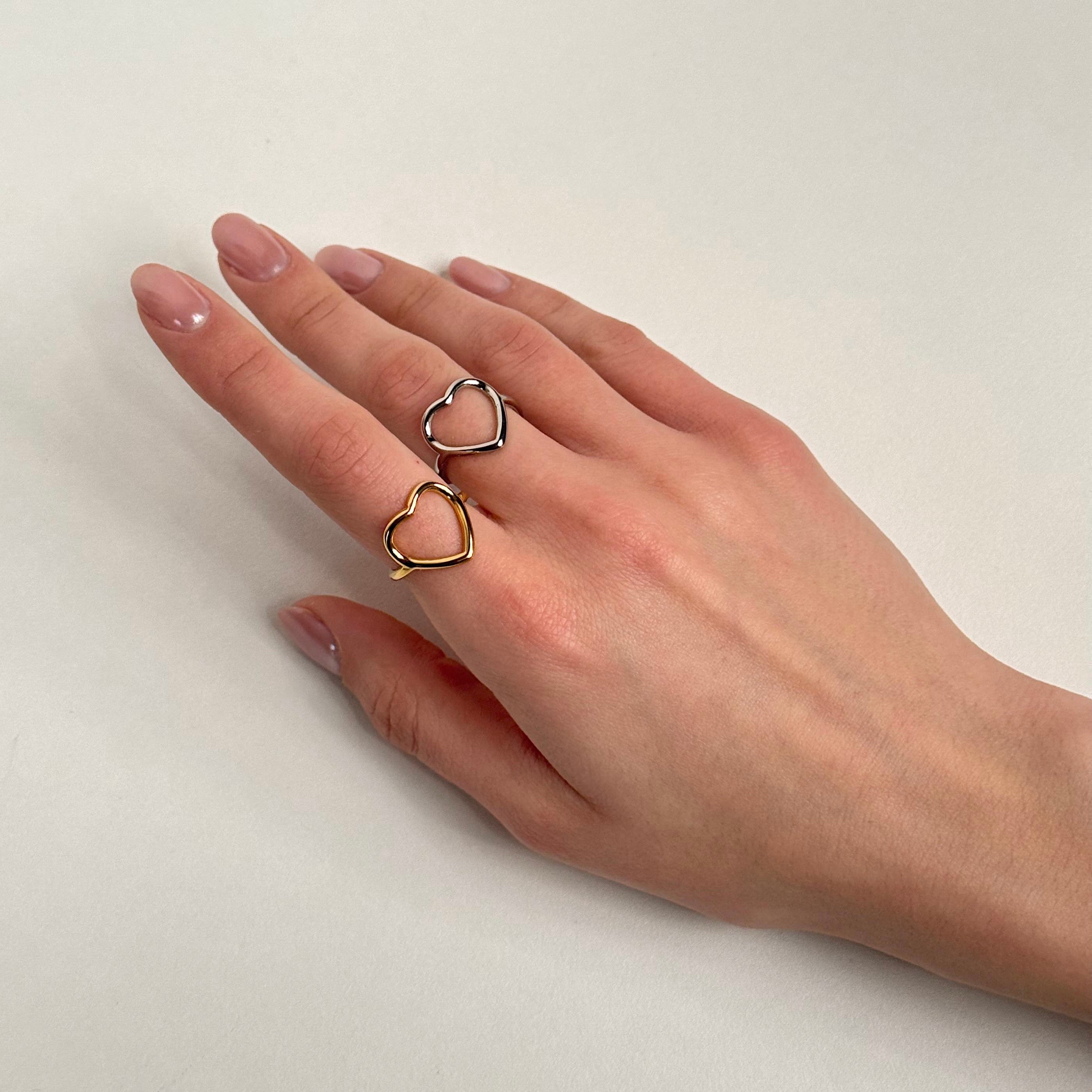 ANELLO SAGOMA CUORE
