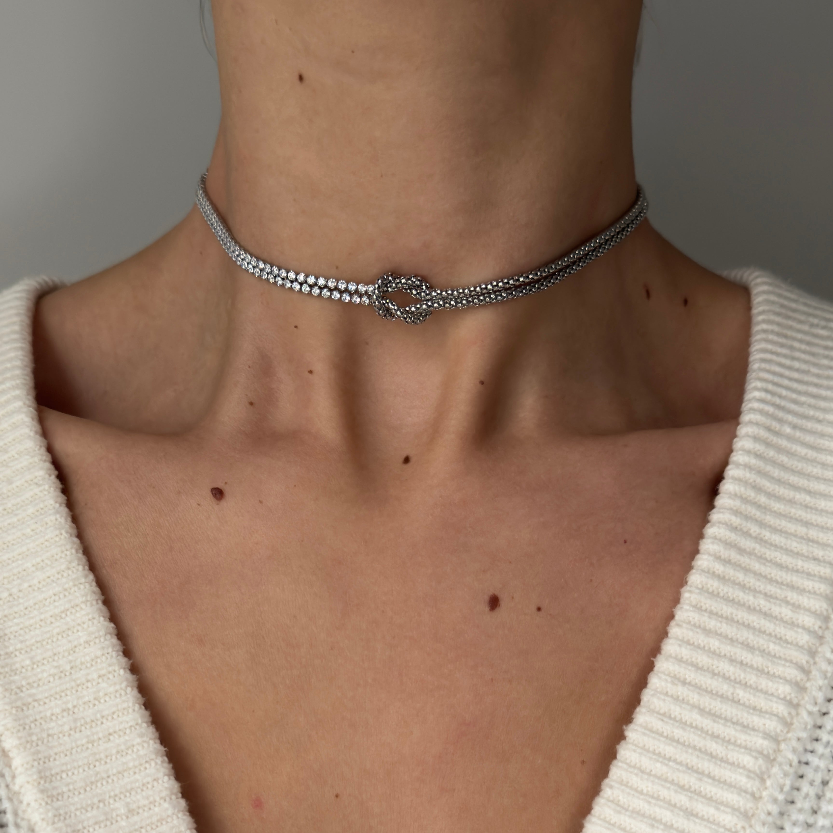 CHOKER LUX NODO