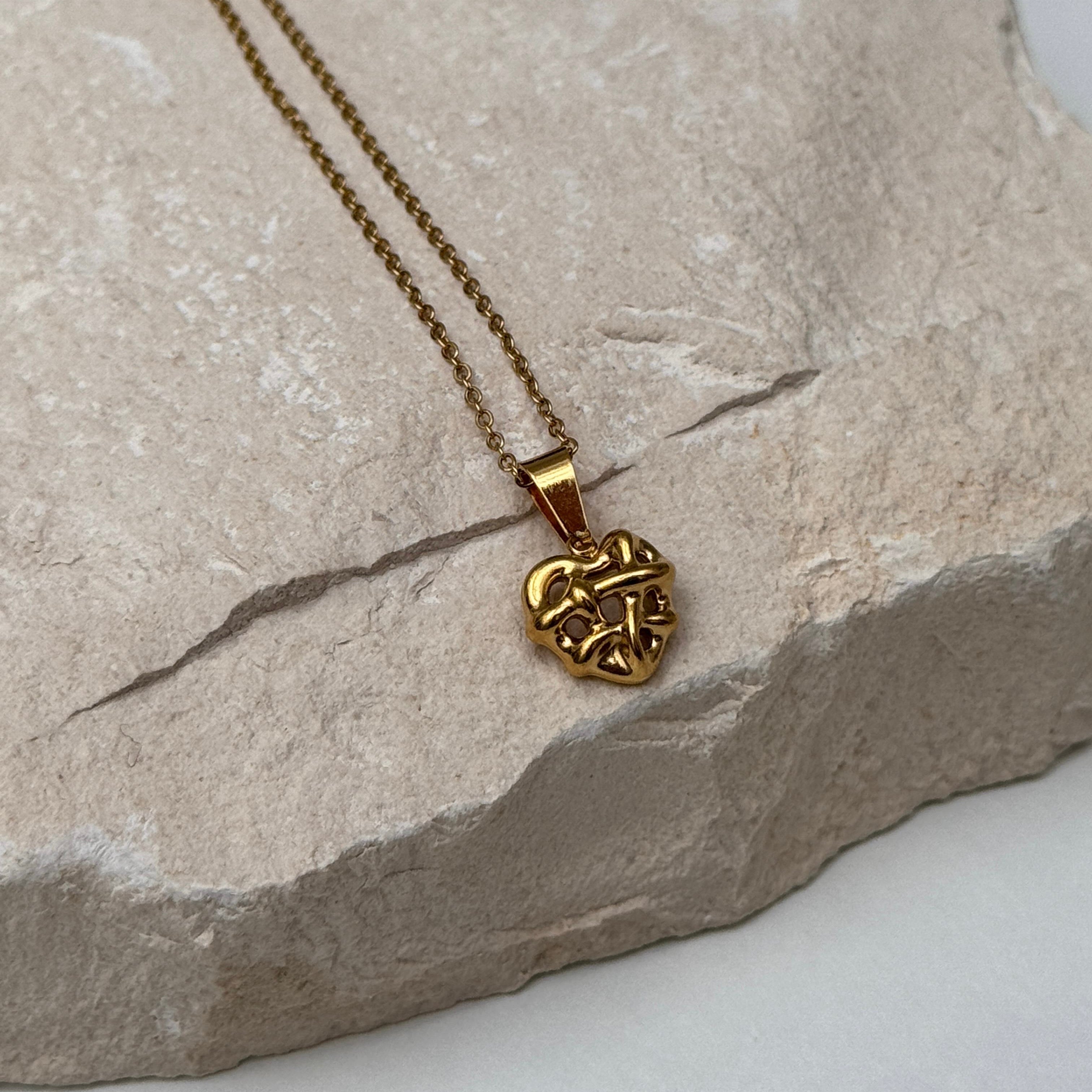 COLLANA CUORE INTRECCIATO