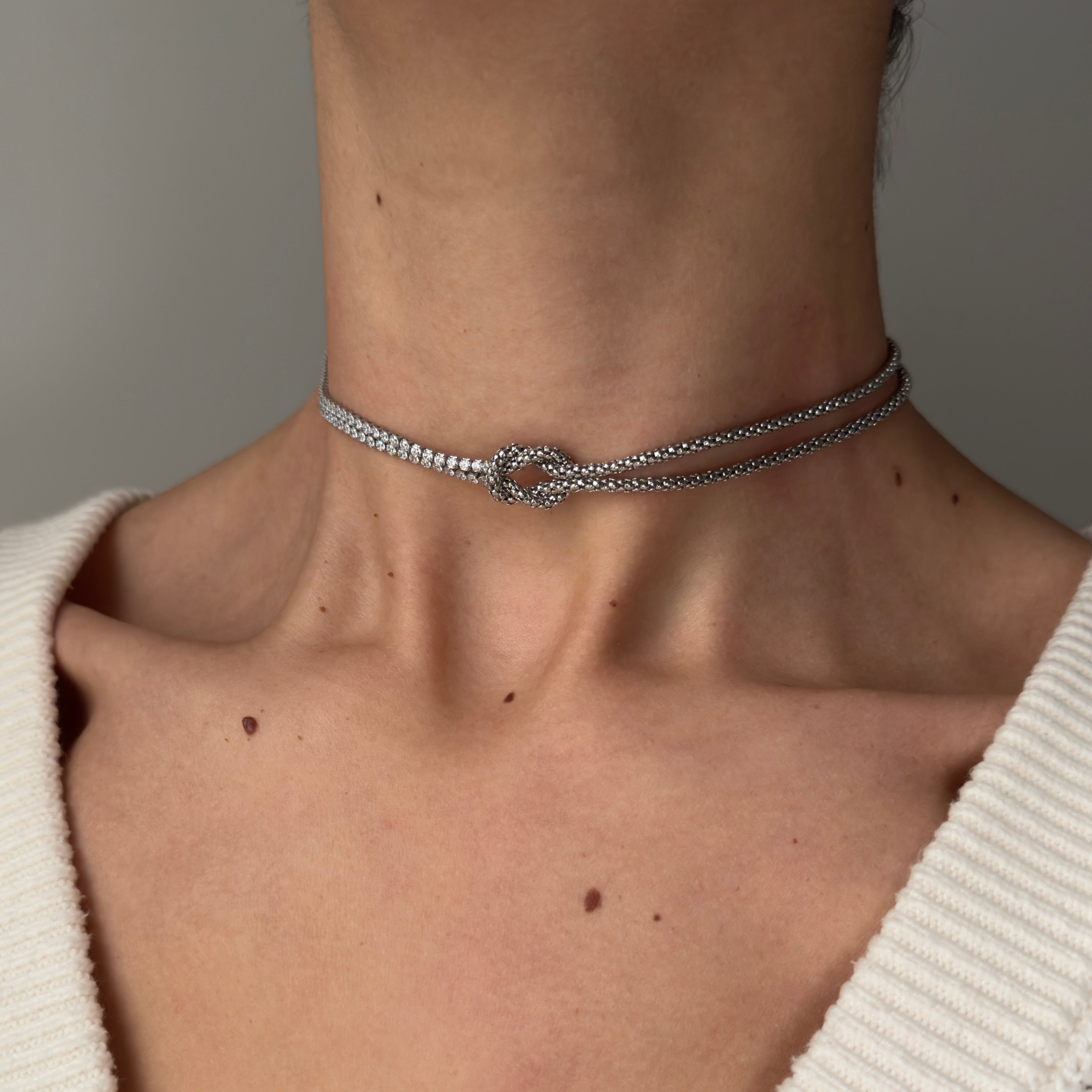 CHOKER LUX NODO