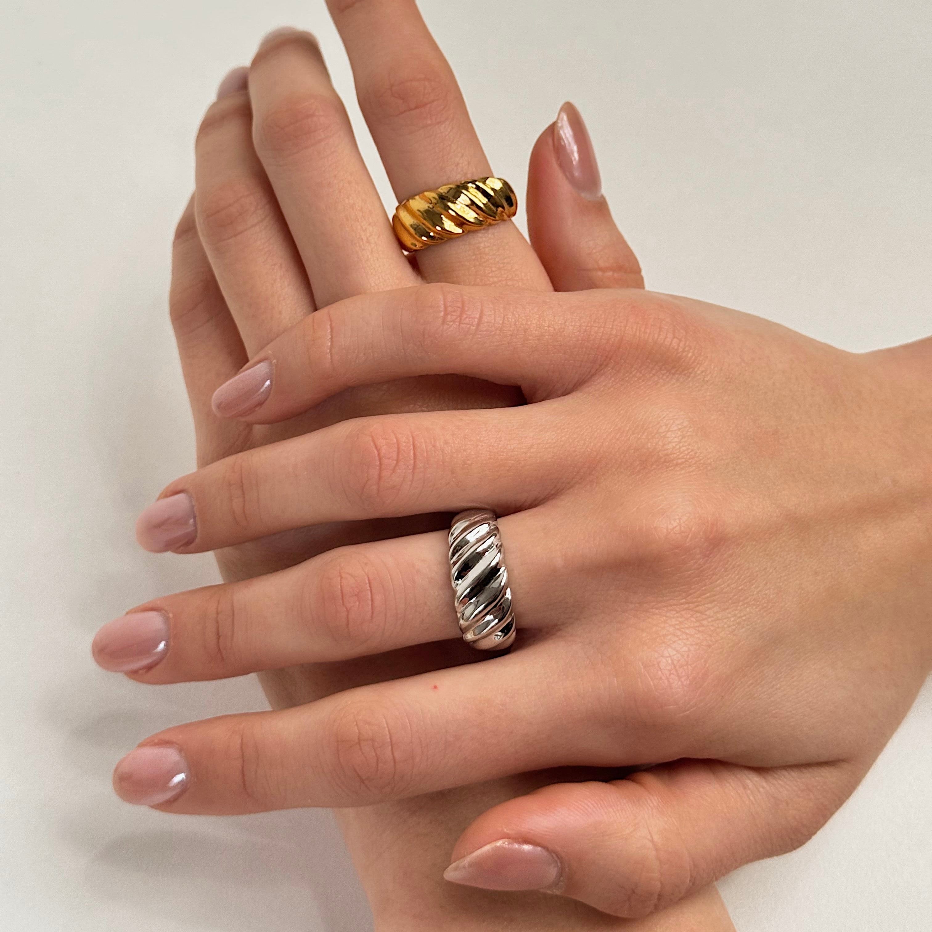 ANELLO STEEL CROISSANT