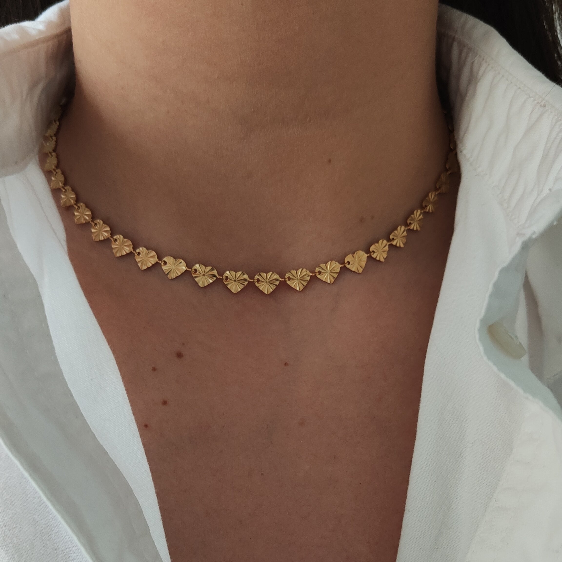 COLLANA CHOKER CUORE