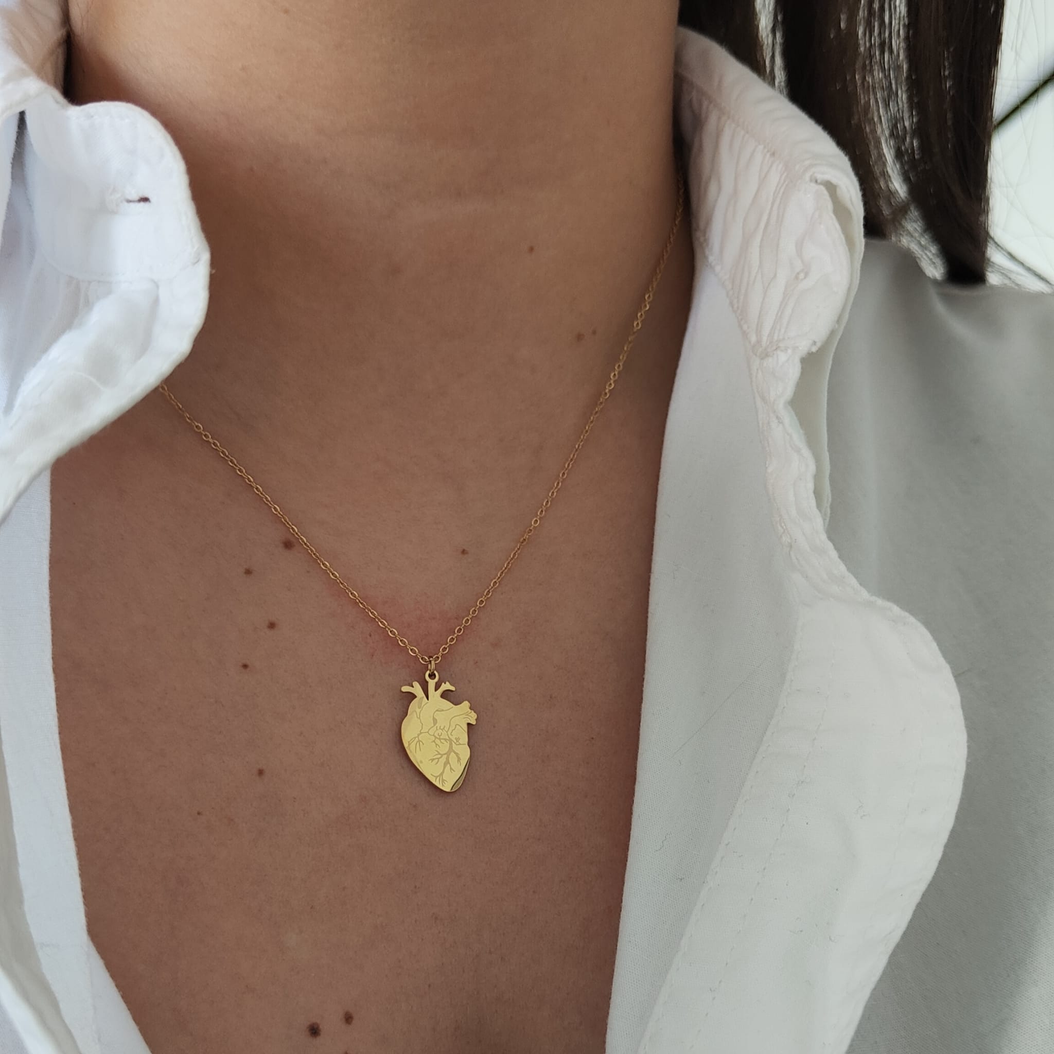 COLLANA CUORE ANATOMICO