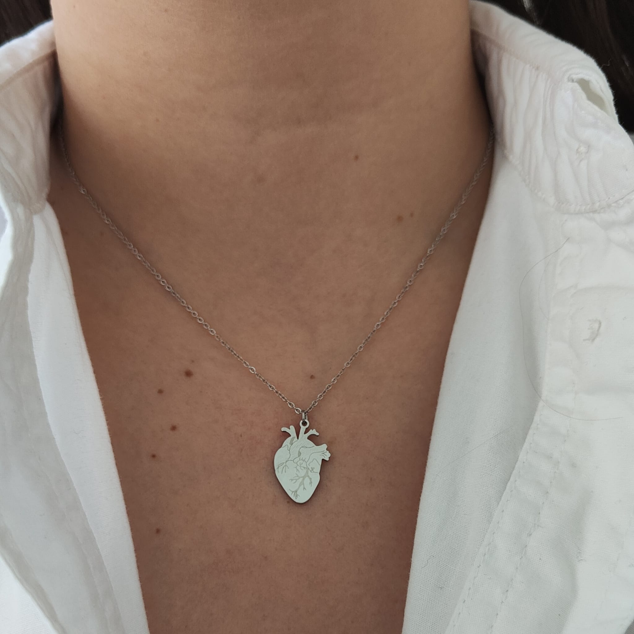 COLLANA CUORE ANATOMICO