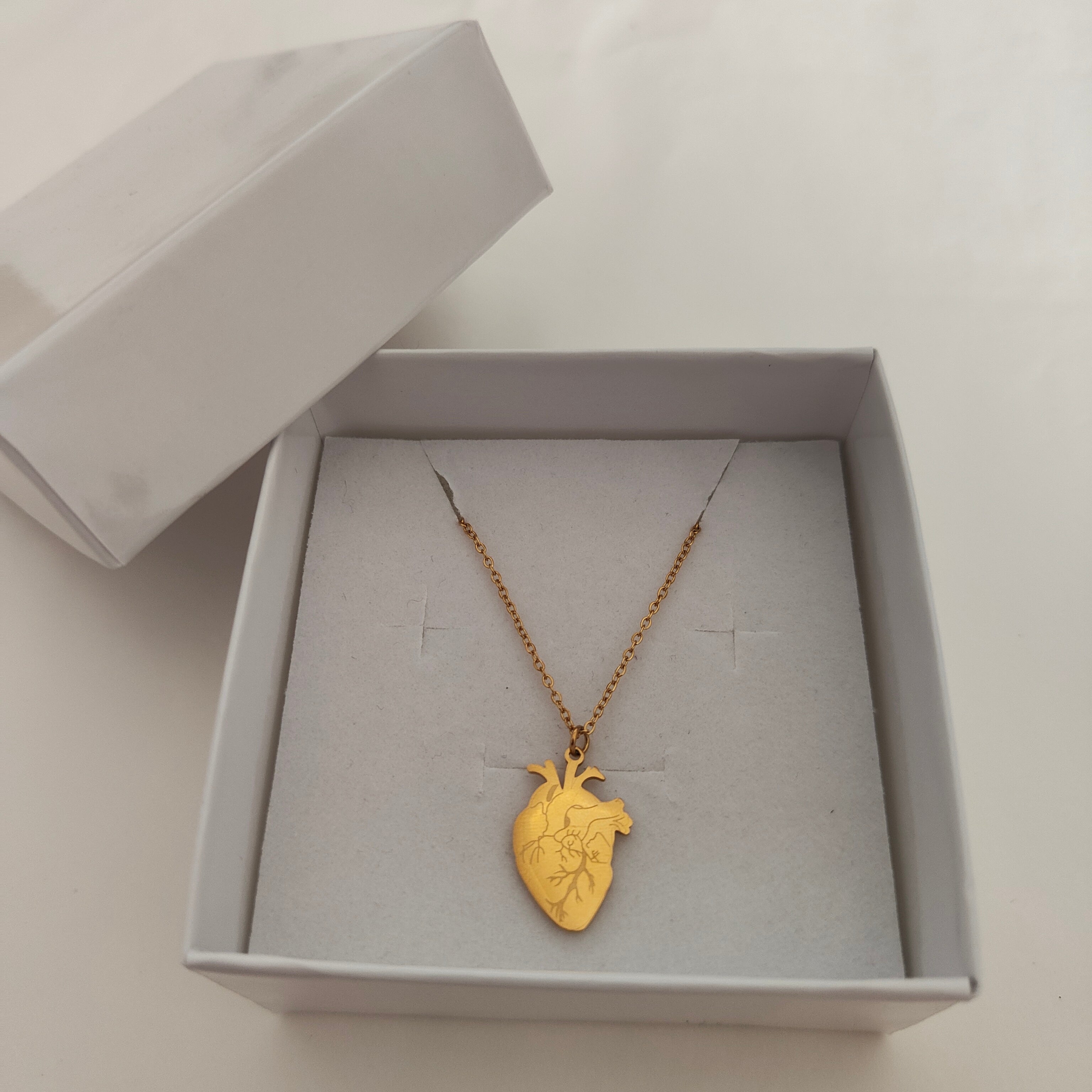 COLLANA CUORE ANATOMICO