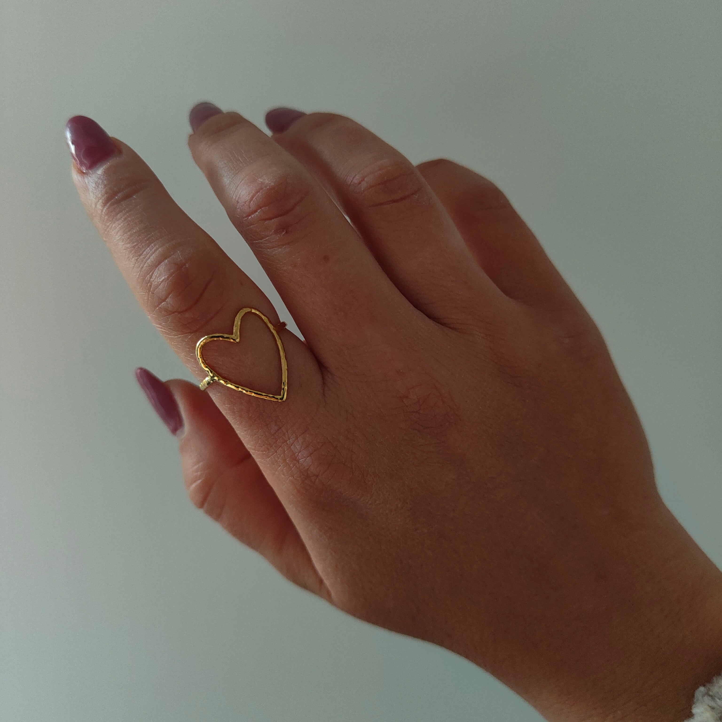 ANELLO SAGOMA CUORE MART