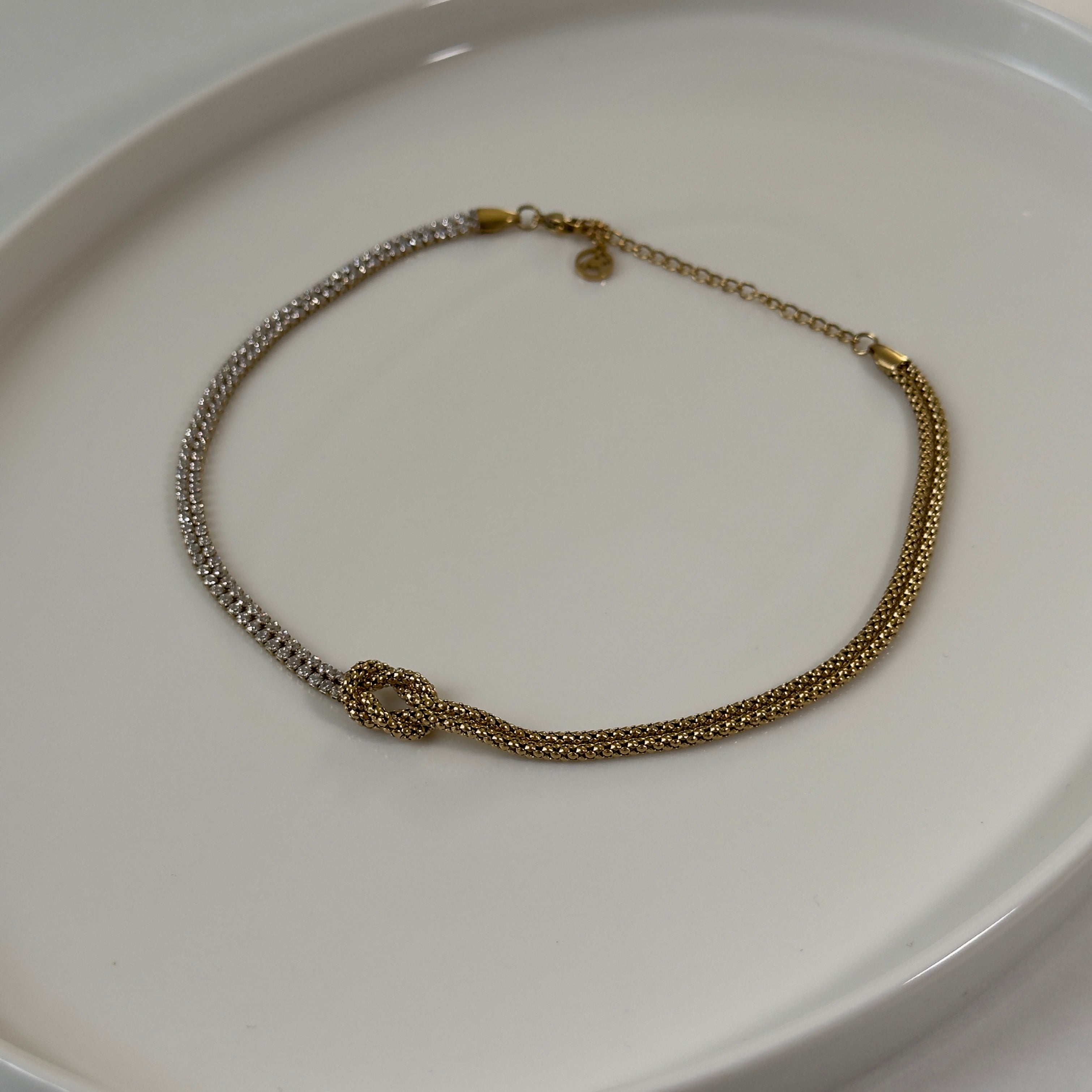 CHOKER LUX NODO