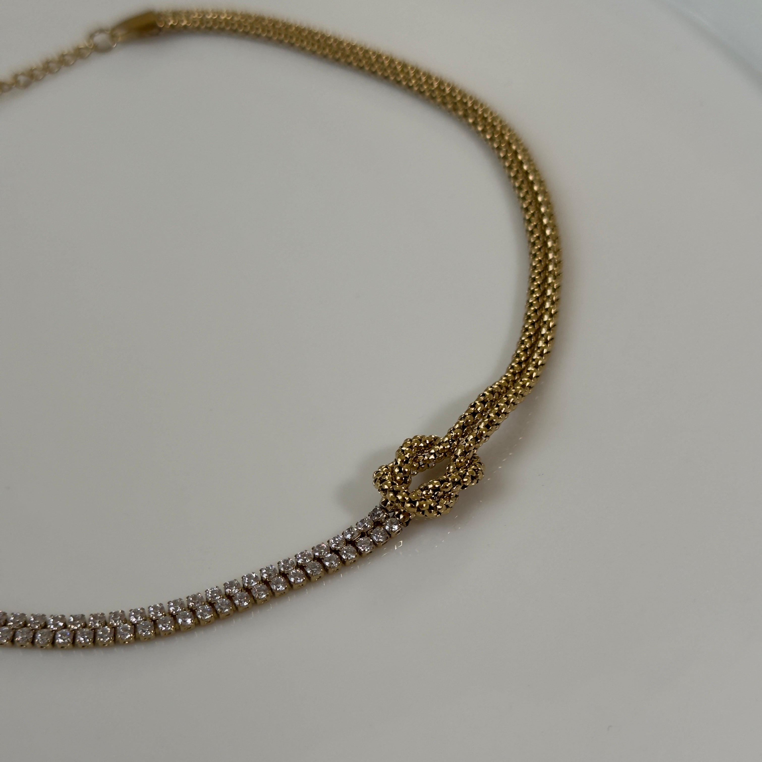 CHOKER LUX NODO