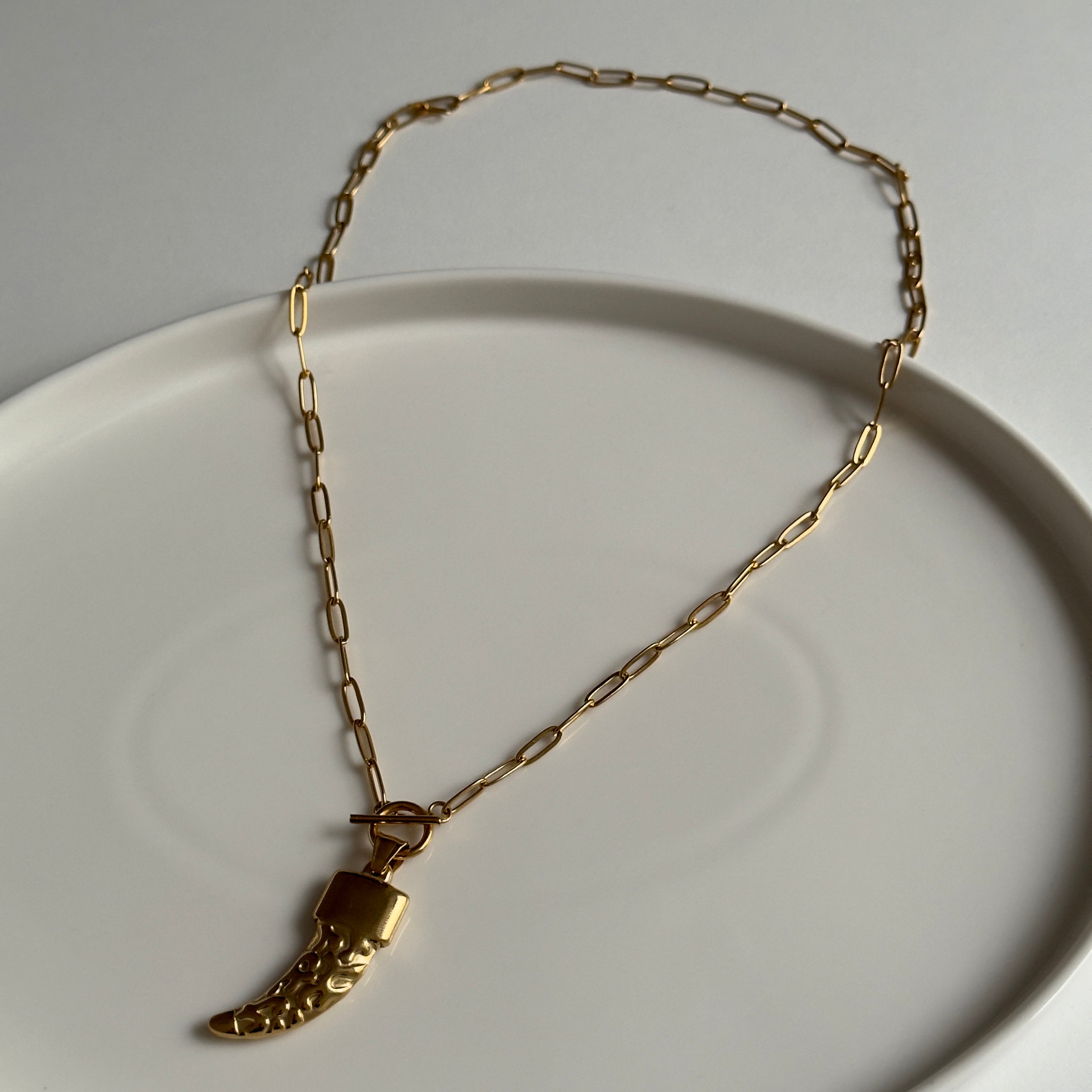 COLLANA BES MARTELLATA