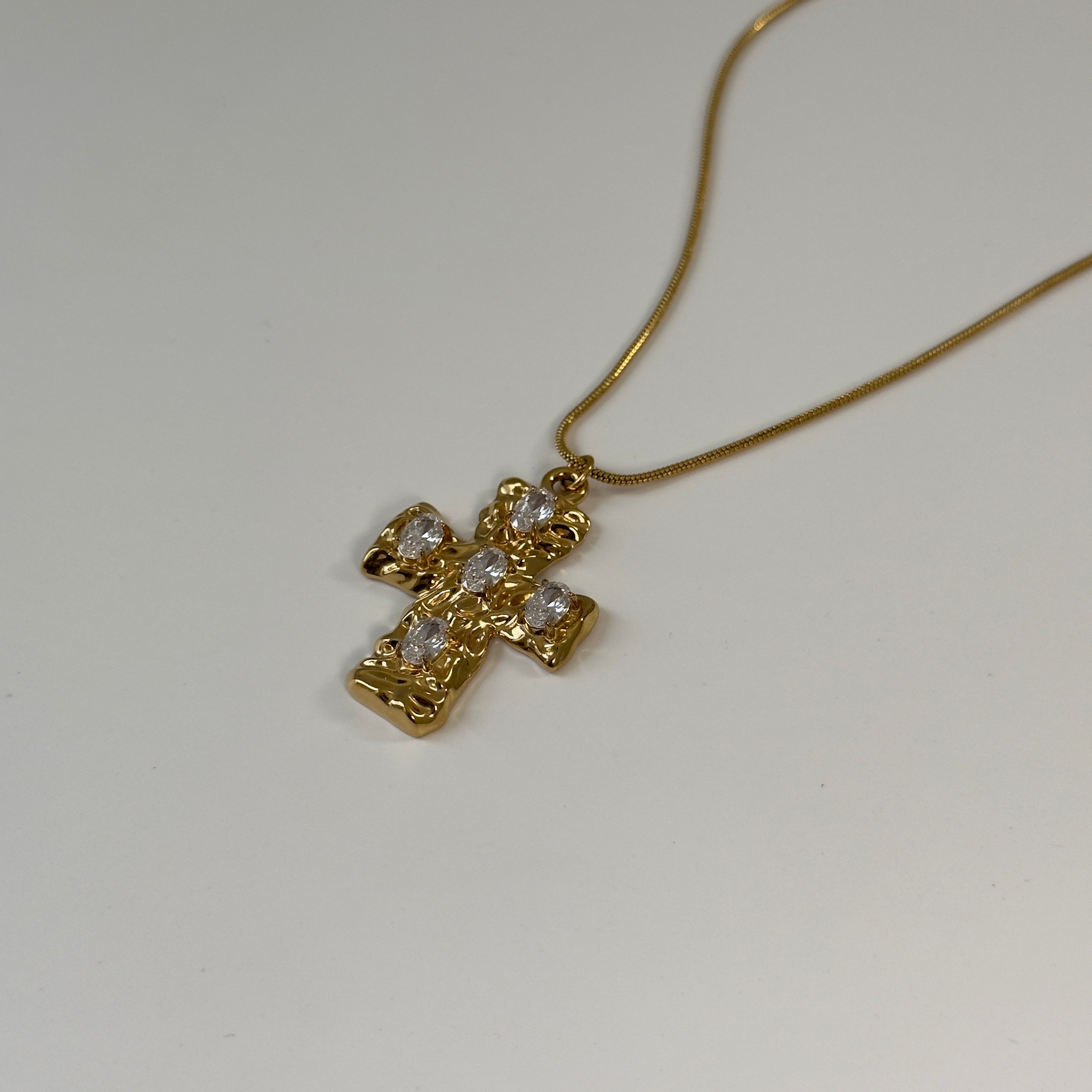 TUBULAR BIG CROSS STRASS