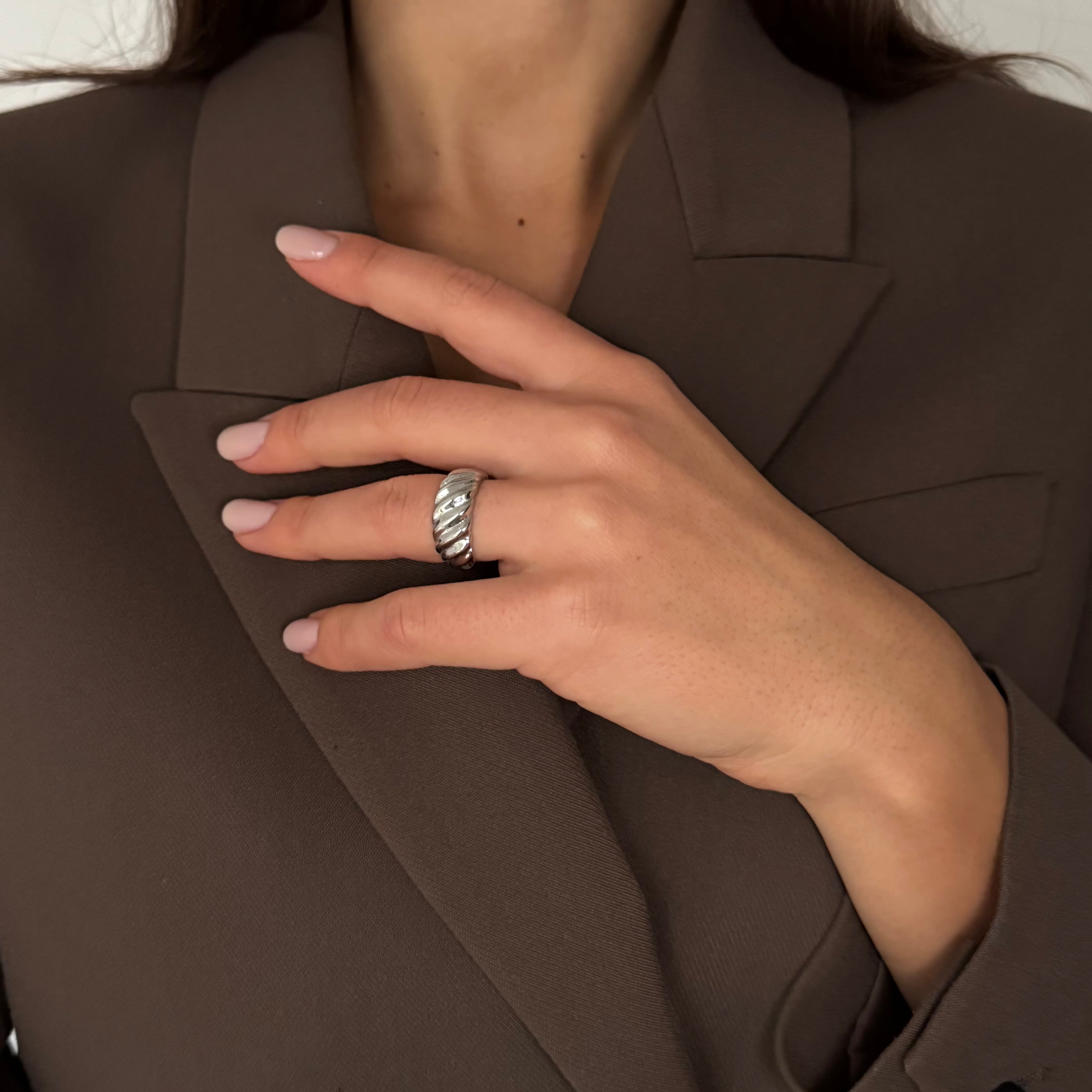 ANELLO STEEL CROISSANT