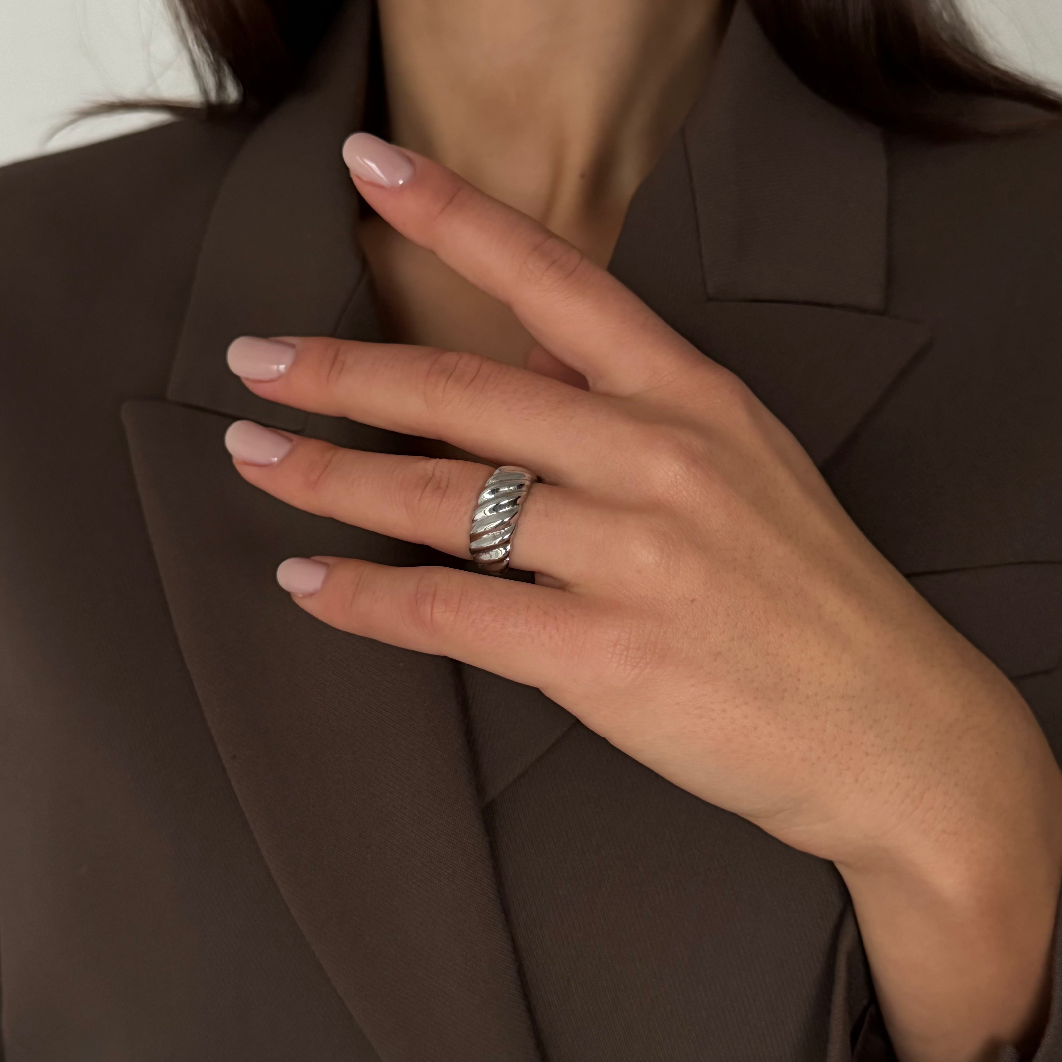 ANELLO STEEL CROISSANT