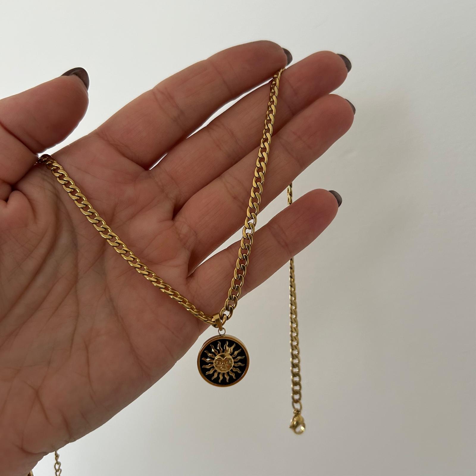 COLLANA BLACK SUN